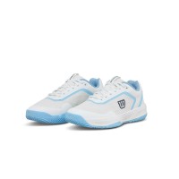Tênis femininos Wilson Courtglide White Sky Blue