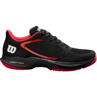 Zapatillas Wilson Hurakn Lite Negro Rojo Blanco