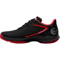 Zapatillas Wilson Hurakn Lite Negro Rojo Blanco