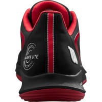Zapatillas Wilson Hurakn Lite Negro Rojo Blanco