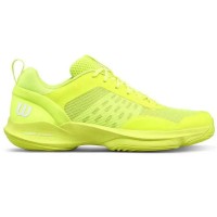Wilson Hurakn Pro V2 Fluorescent Yellow White Women''s Sneakers