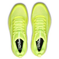 Wilson Hurakn Pro V2 Fluorescent Yellow White Women''s Sneakers