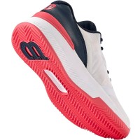 Zapatillas Wilson Intrigue Pro Clay Blanco Azul Marino Mujer