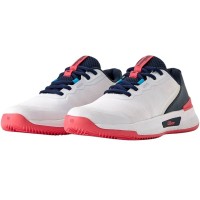 Zapatillas Wilson Intrigue Pro Clay Blanco Azul Marino Mujer