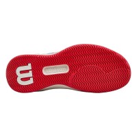 Zapatillas Wilson Intrigue Pro Tofu Rojo Mujer