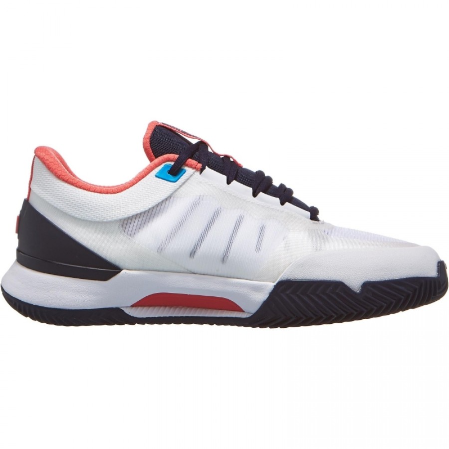 Wilson Intrigue Tour Clay White Navy Blue Women''s Sneakers