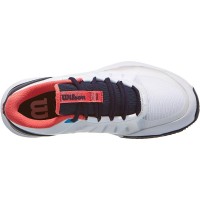Wilson Intrigue Tour Clay White Navy Blue Women''s Sneakers