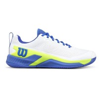 Zapatillas Wilson Rush Pro 4.5 Blanco Azul Amparo