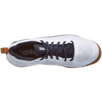 Zapatillas Wilson Rush Pro 4.5 Clay Blanco Azul Marino