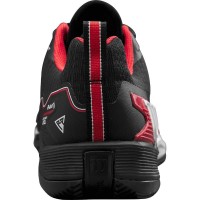 Zapatillas Wilson Rush Pro 4.5 Clay Negro Rojo Blanco