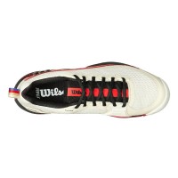 Zapatillas Wilson Rush Pro 4.5 Tofu Rojo